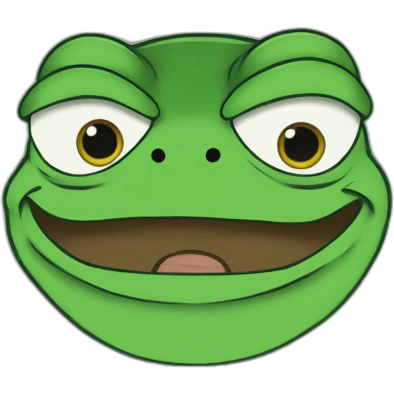 pepe the frog one piece emoji