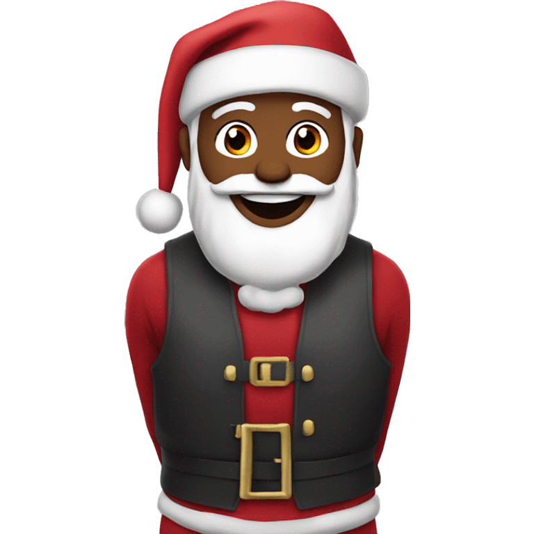 Gay Santa emoji