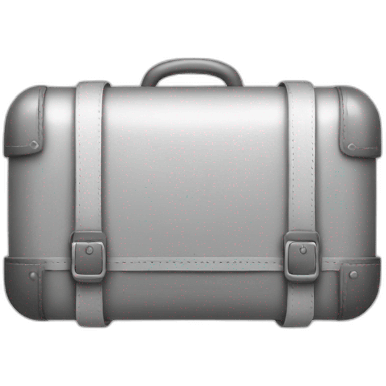 travel suitcase planet icon colorless emoji