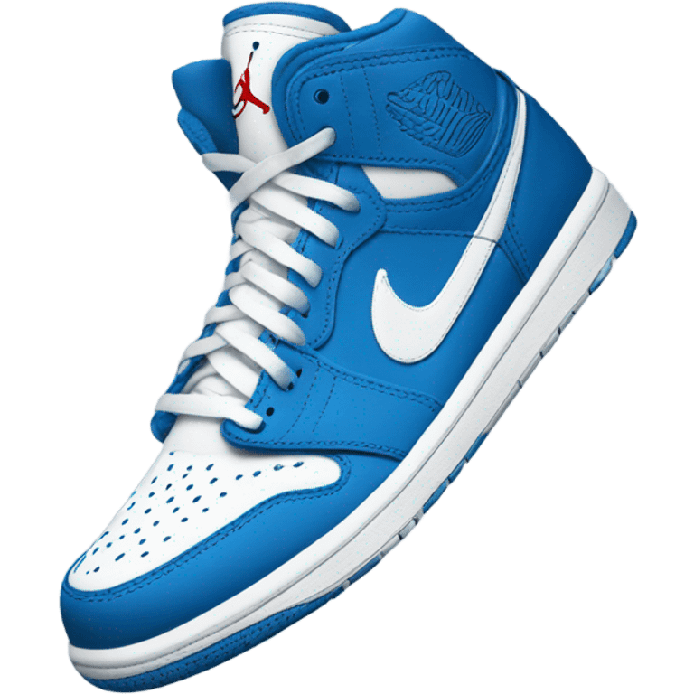 NIKE Blue JORDAN SHOE emoji