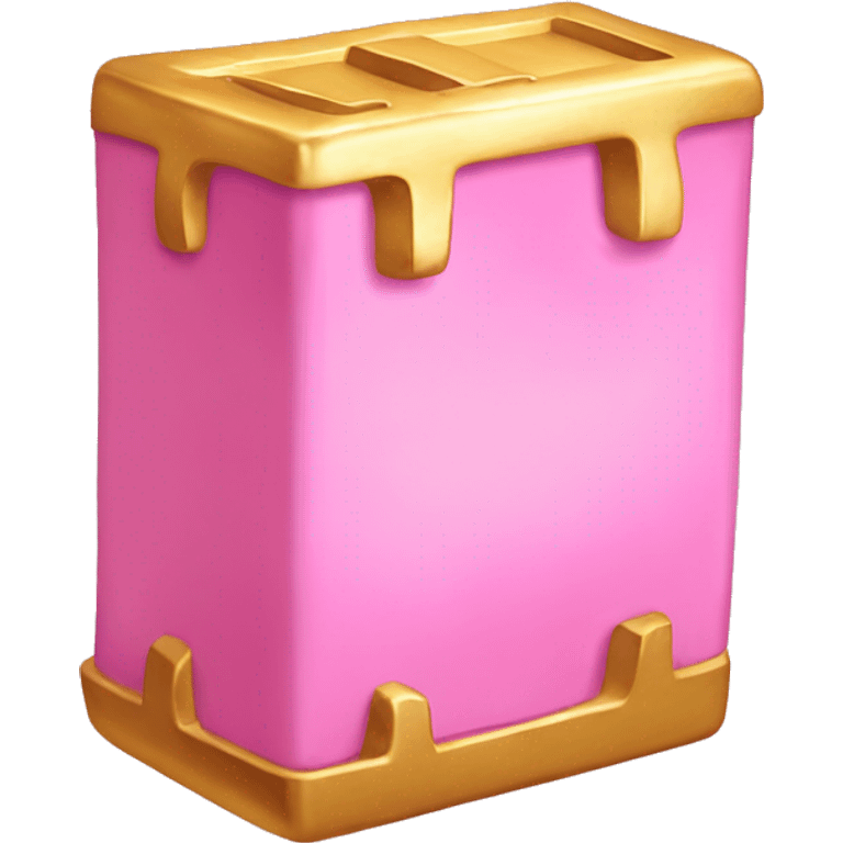 pink golden ingot emoji