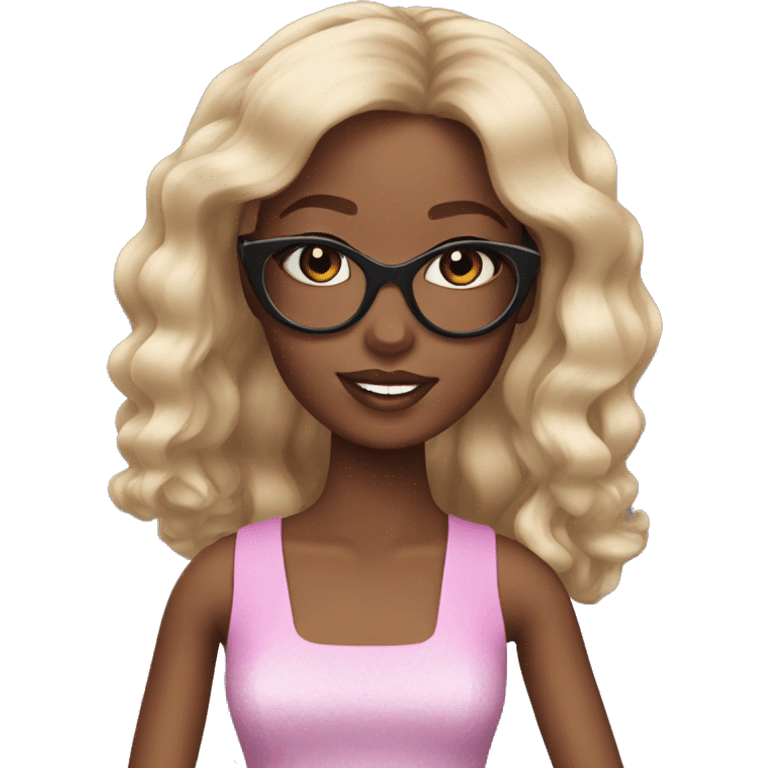 Black Barbie  emoji