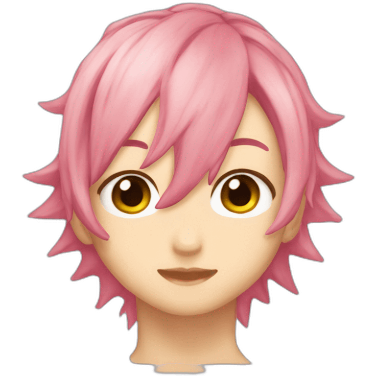 Natsu dragnir rose hair emoji