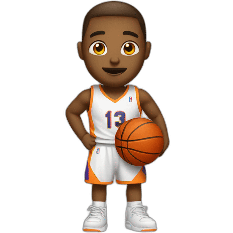 Liffy playing basketball  emoji