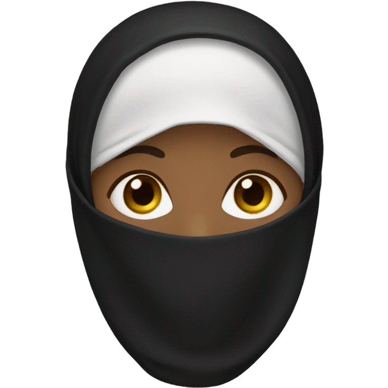 Black Niqabi emoji