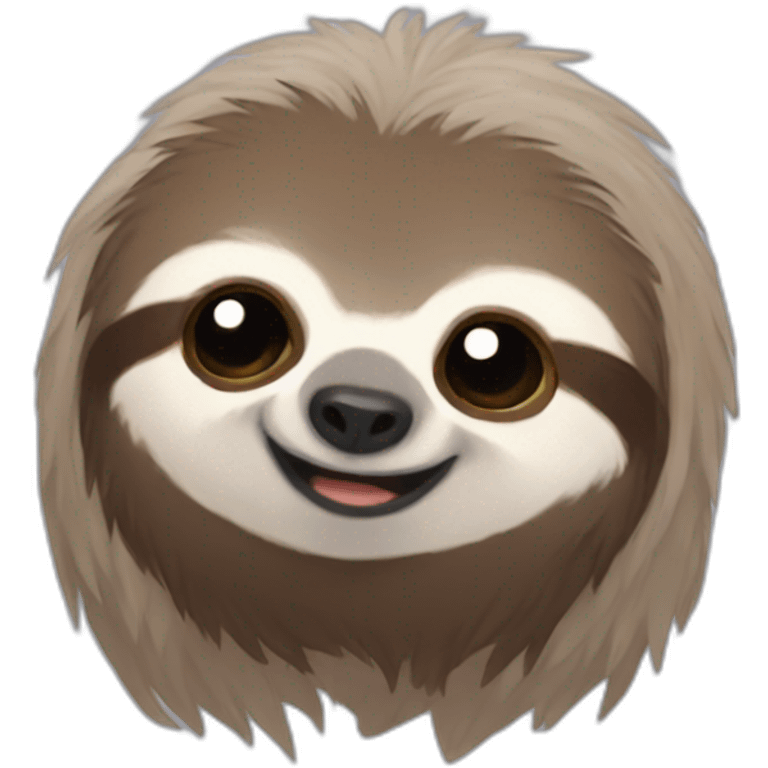 Cute sloth for discord emoji