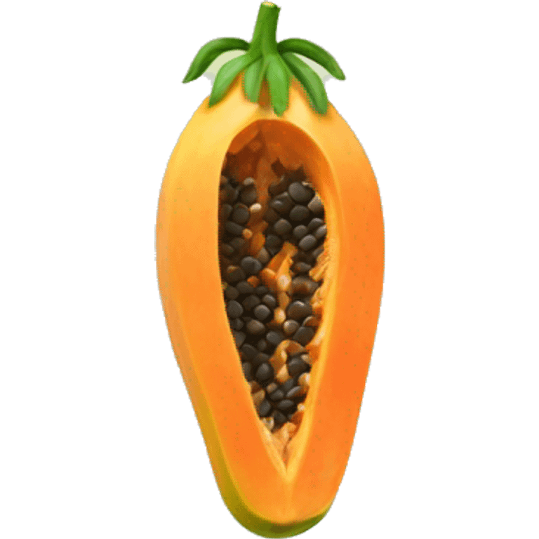 papaya emoji