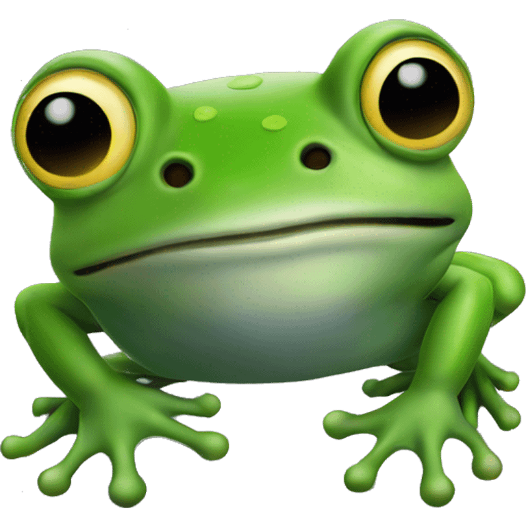 Frog in space  emoji