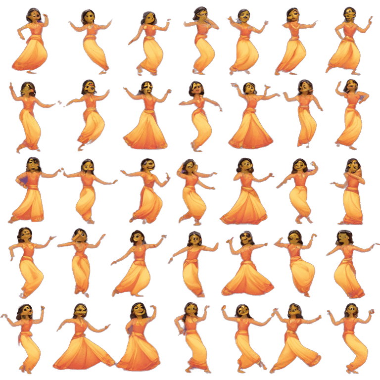 bollywood woman dance emoji