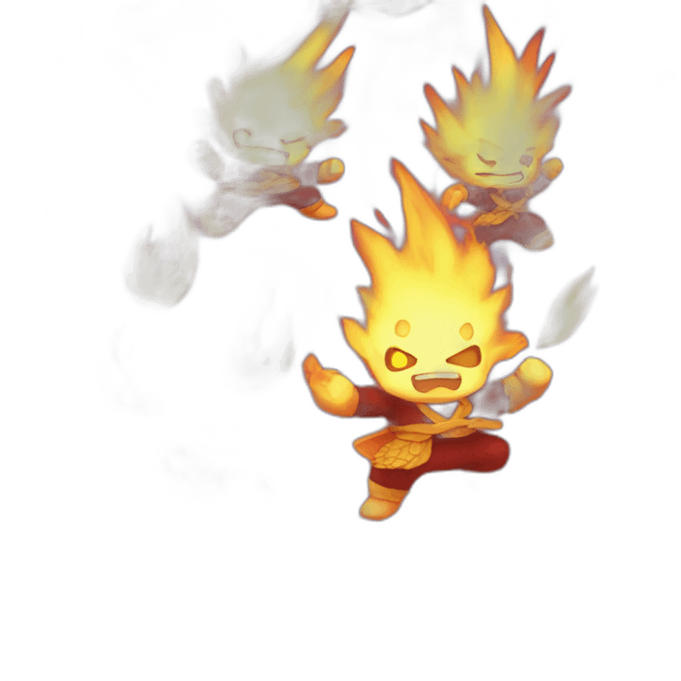 Natsu  en feu emoji