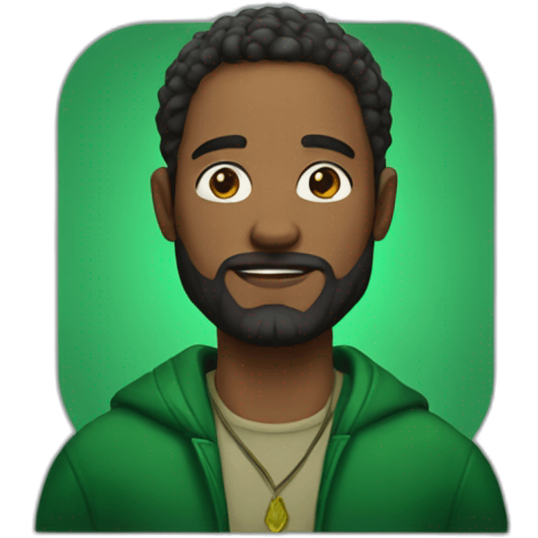 man of emerald emoji