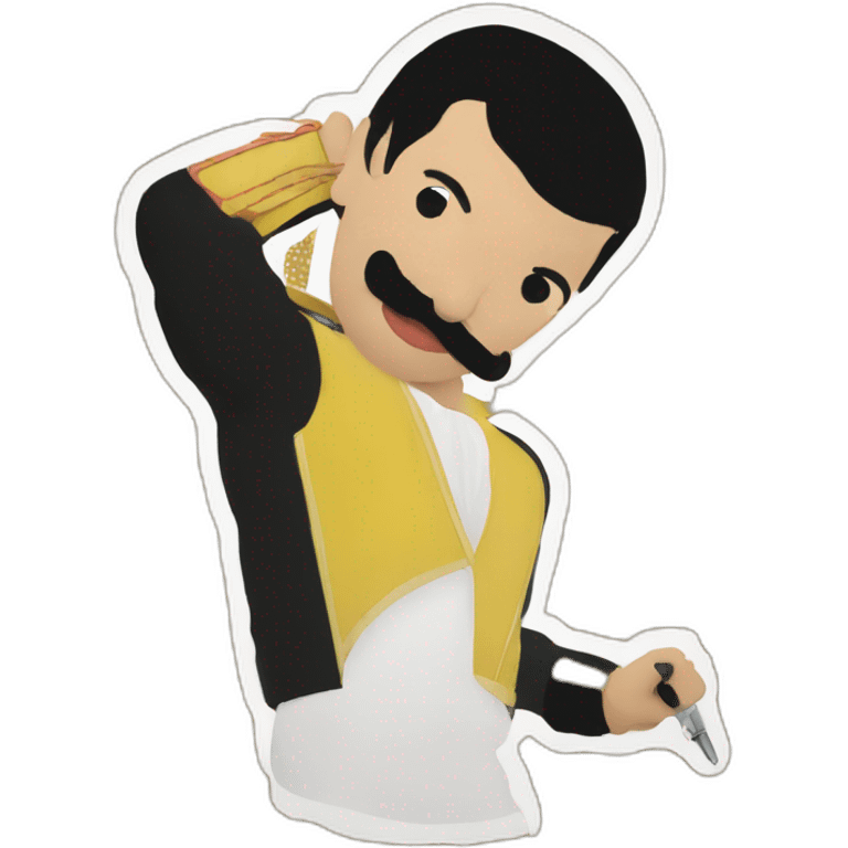 Freddie mercury wembley concert emoji