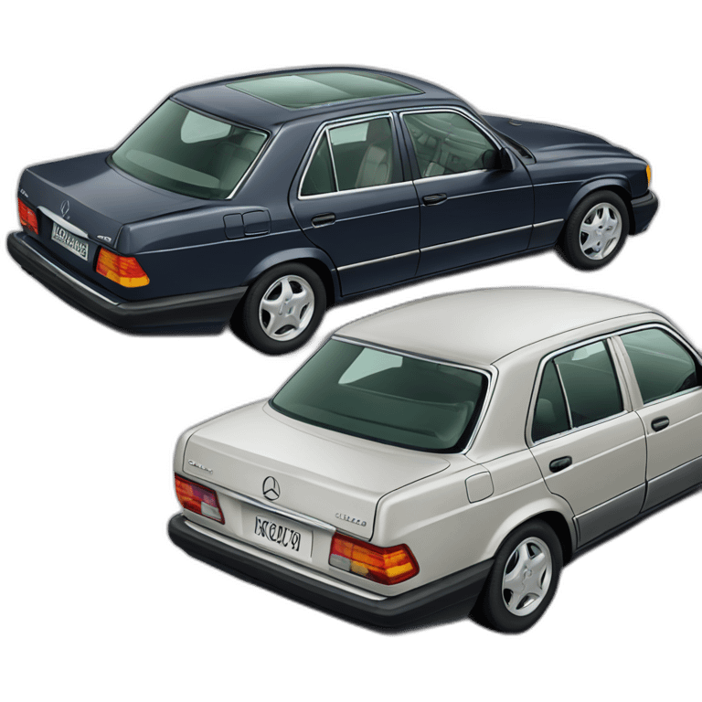 Mercedes-w124 emoji