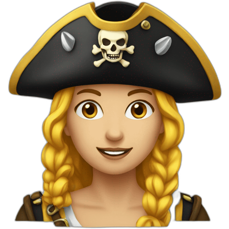 femme pirate emoji