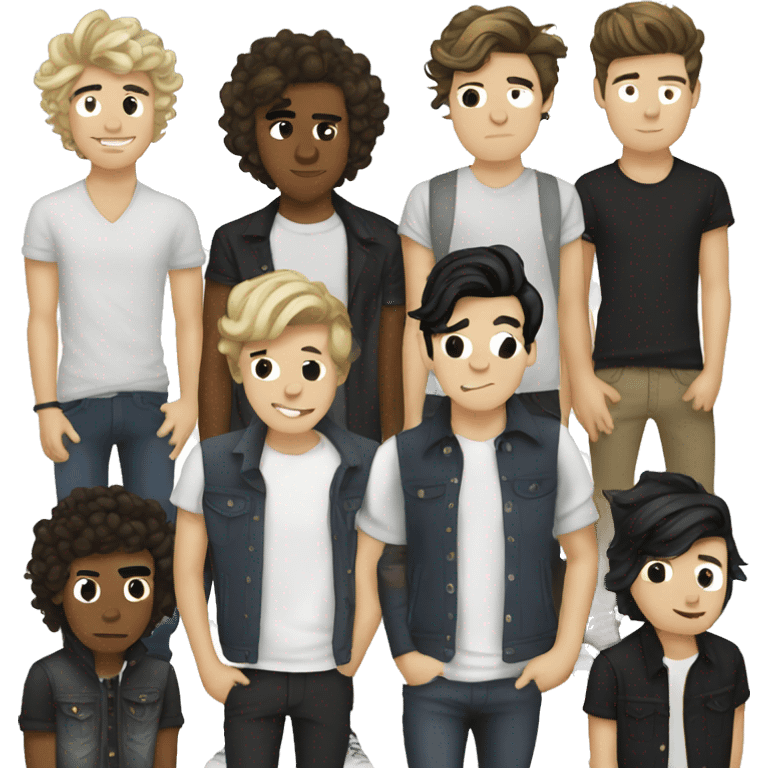 One direction band emoji