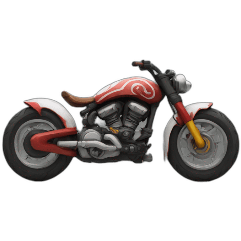 Kratos ride bike emoji