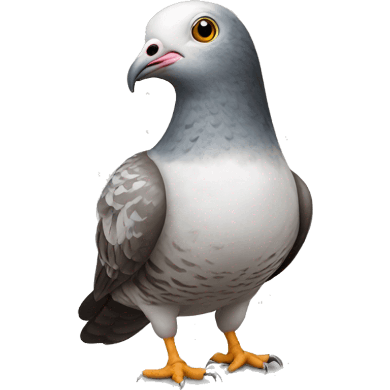 Old German Owl pigeon emoji