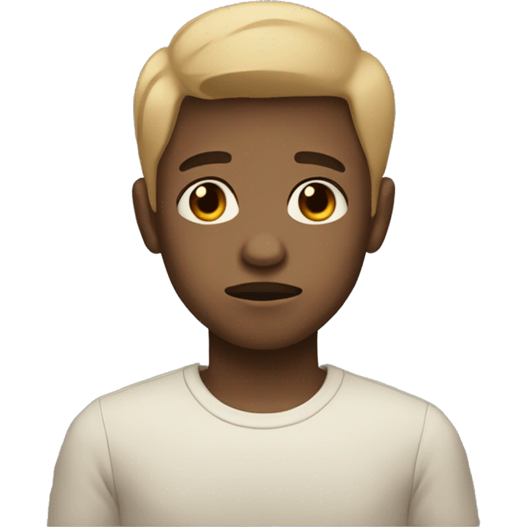 sad light skin tone boy emoji