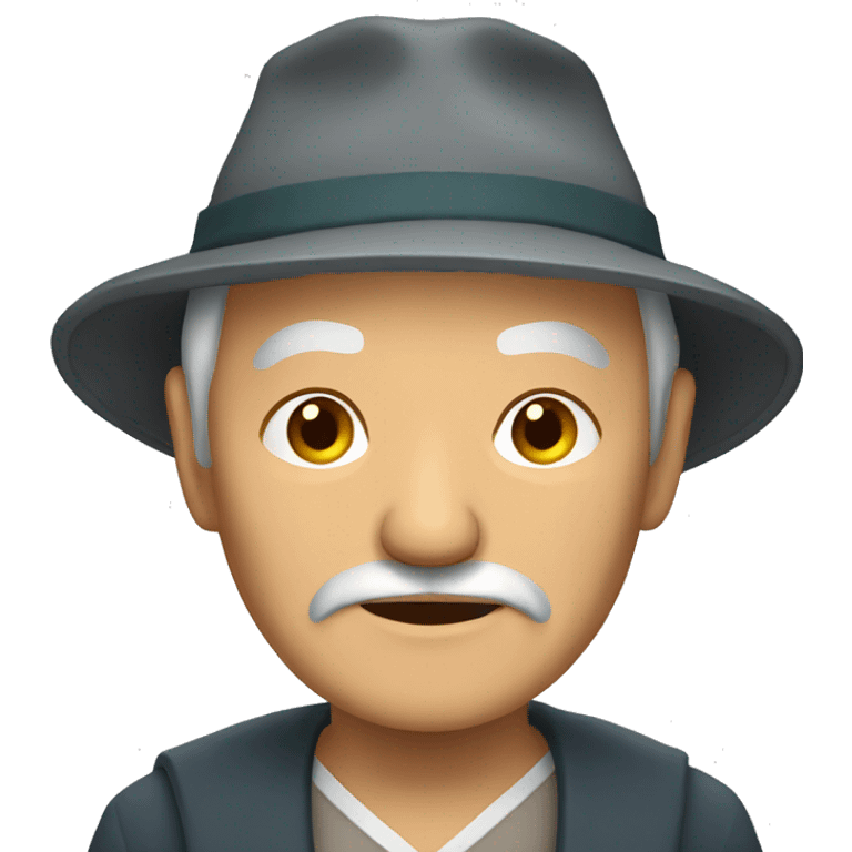 kazakh old man emoji