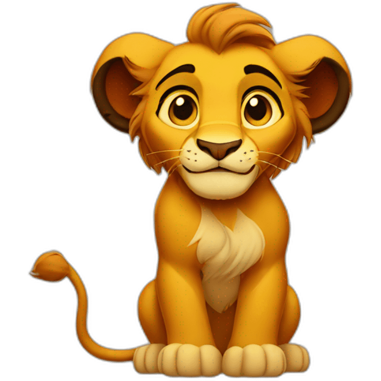 lion king simba emoji