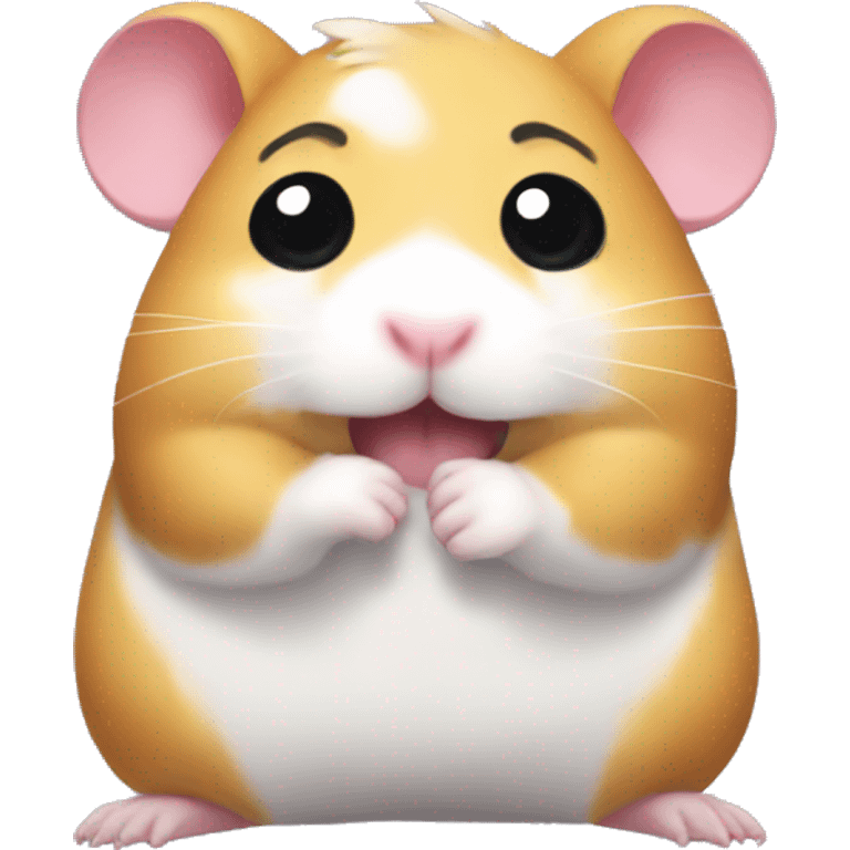 tiktok hamster bow emoji