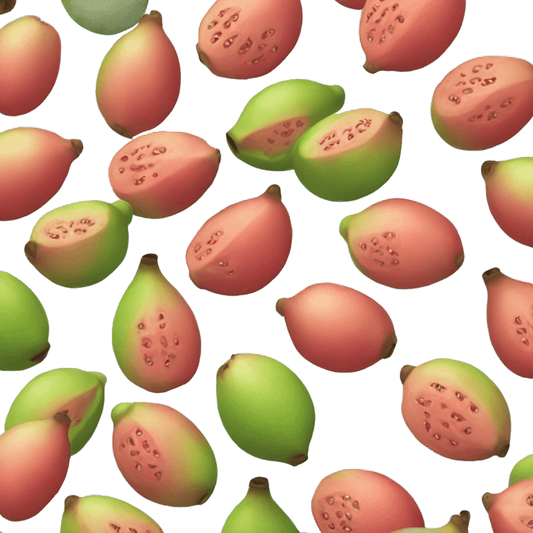 Guava fruit  emoji