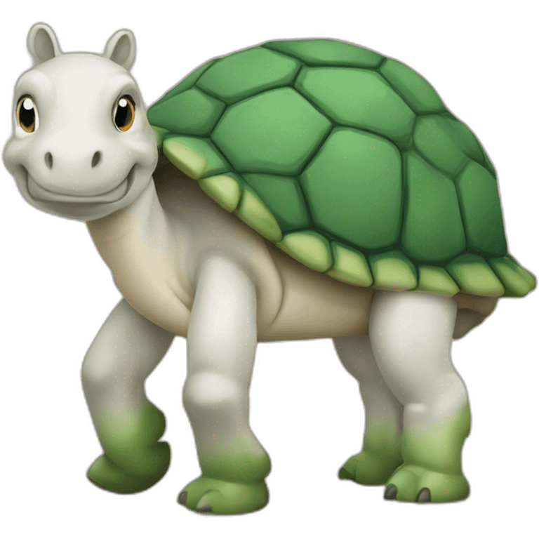 Tortue qui fait du cheval emoji