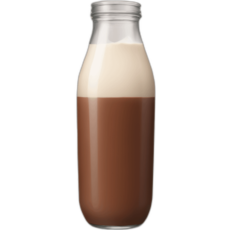 Chocolate milk  emoji