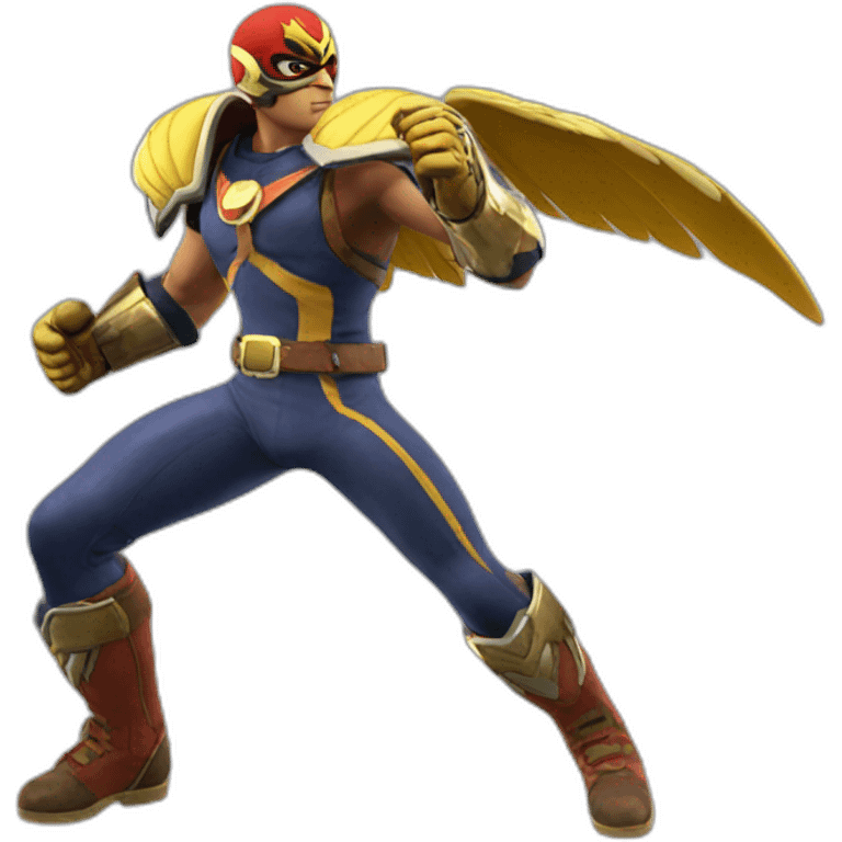 captain-falcon-in-smash-bros-ultimate emoji