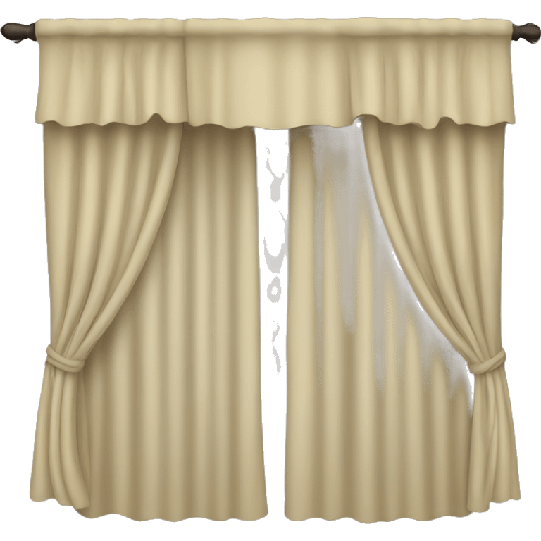 closed curtains emoji