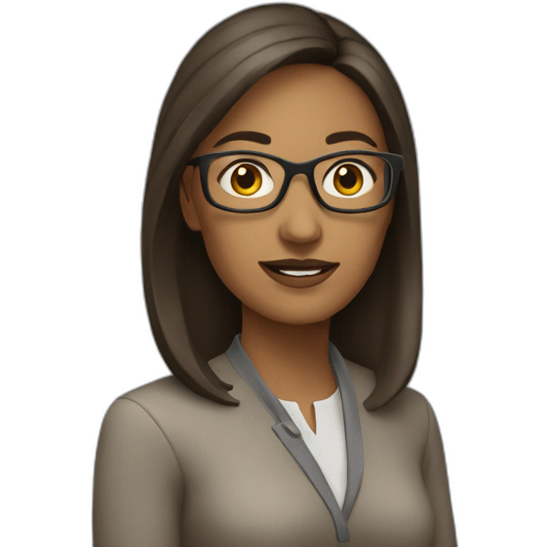 woman-strategist-working emoji