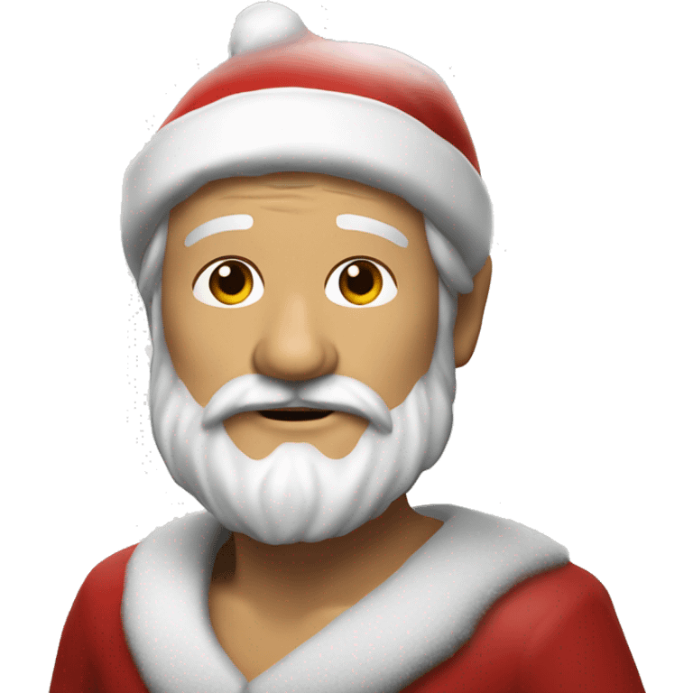 Pedro Pascal as Santa Claus  emoji