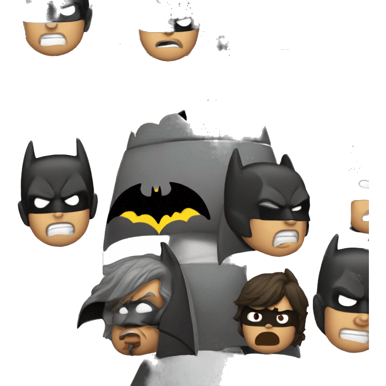 Crying batman emoji