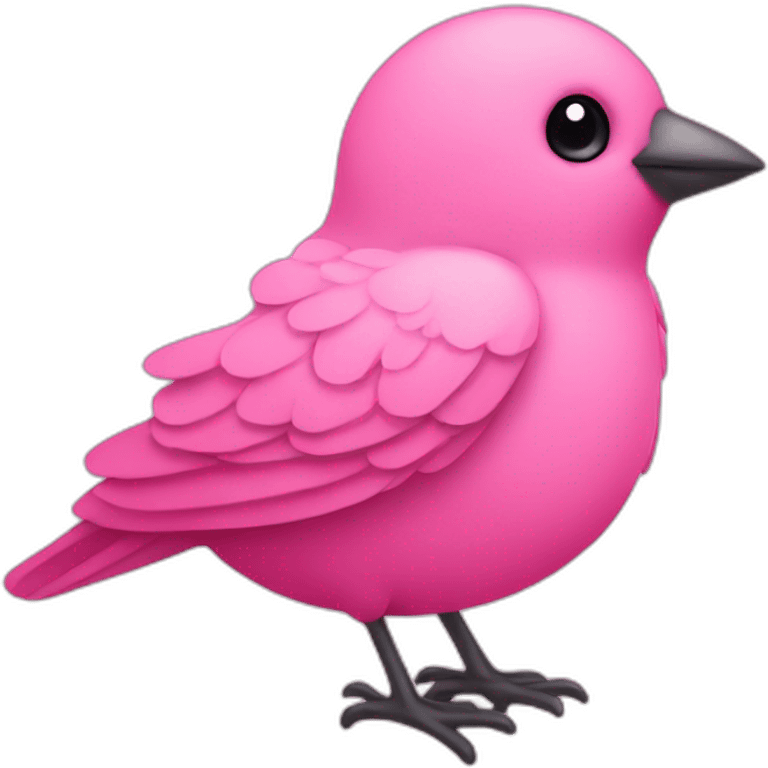 pink baby bird emoji