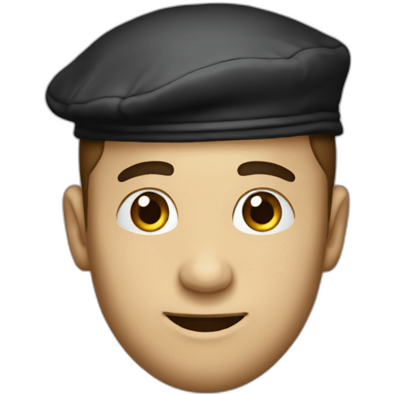 Homme avec une kippa emoji