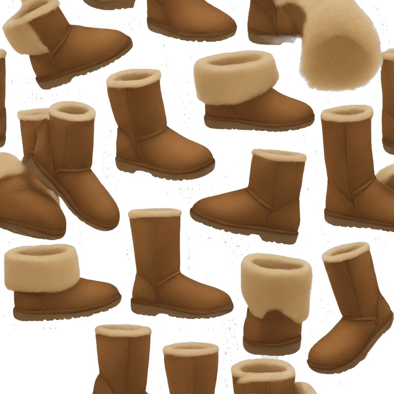 Brown uggs emoji