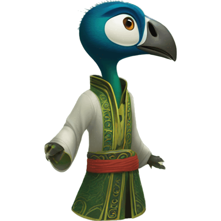 Lord Shen Peacock Kung Fu Panda  emoji