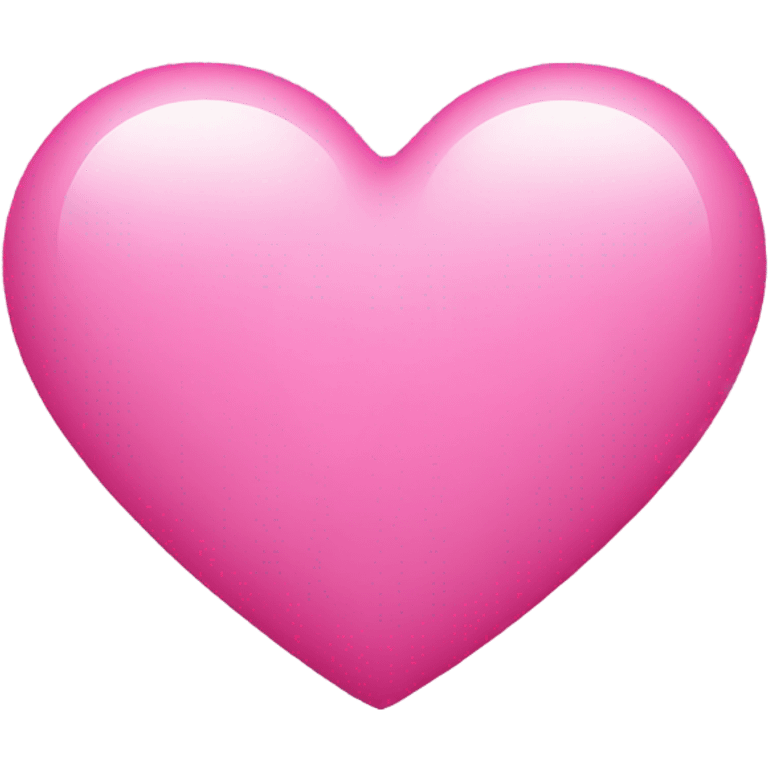 Pink heart emoji