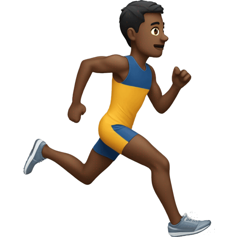 runner with one leg emoji