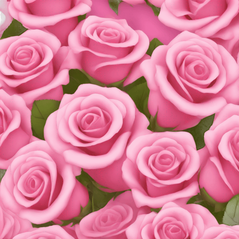 pink roses bouquet  emoji