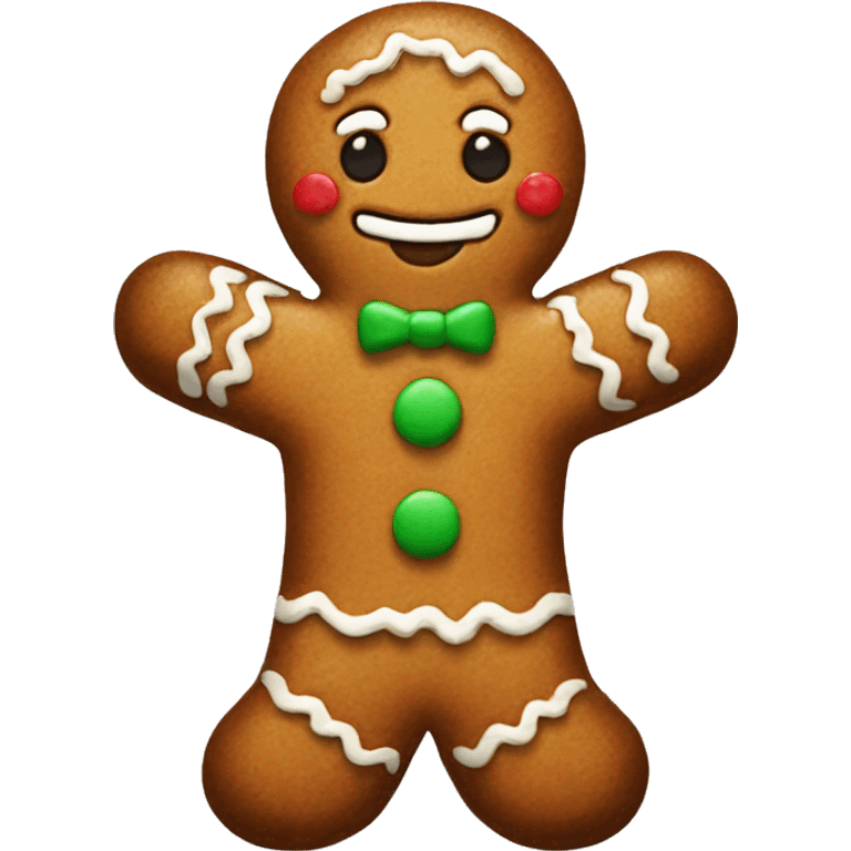 Gingerbread man  emoji