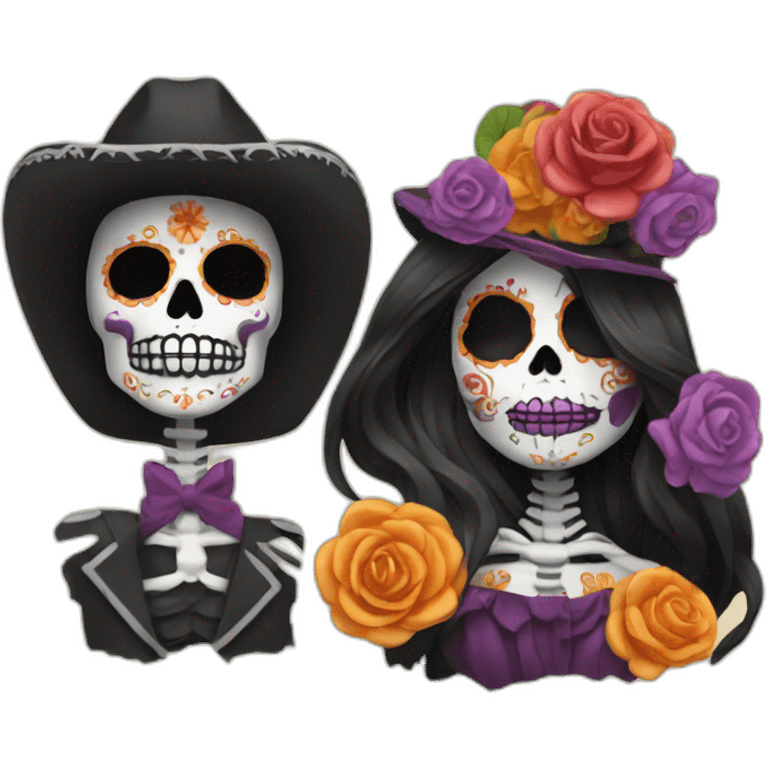 el dia de muertes emoji