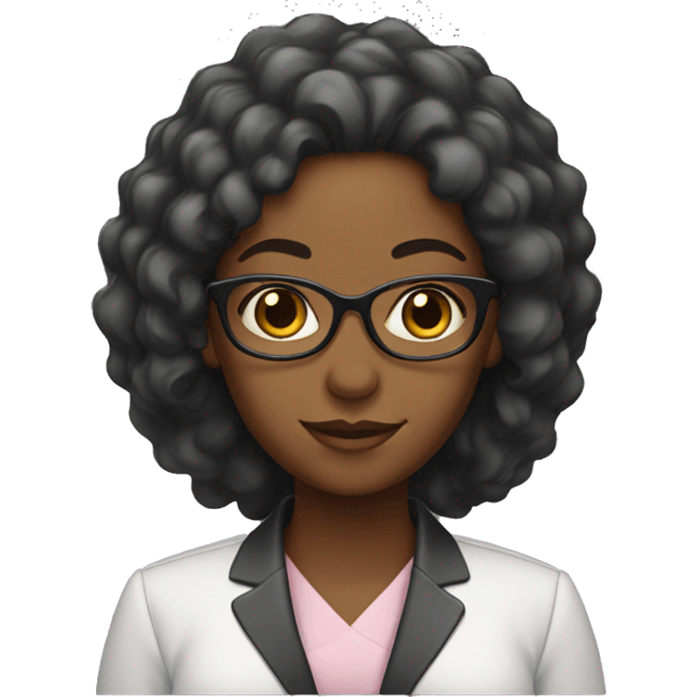 expert black woman emoji