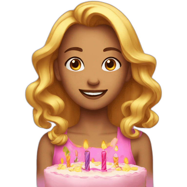 Happy birthday my special girl emoji