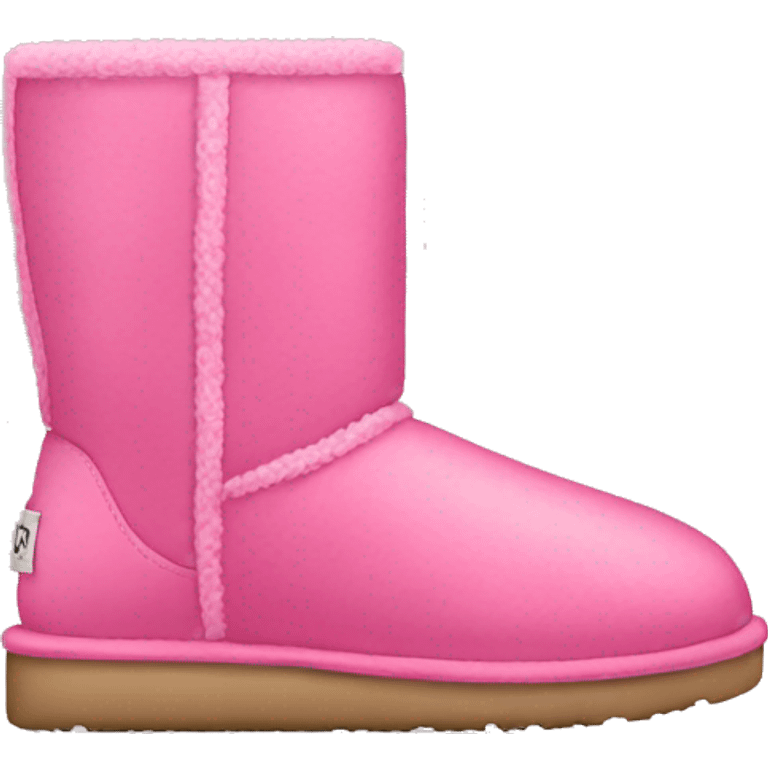 Pink Ugg boots  emoji