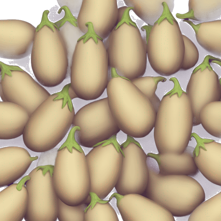 tan colored eggplant  emoji