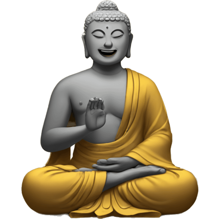 buddha in cave emoji