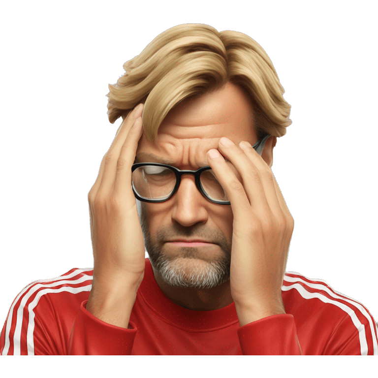 Klopp facepalm emoji