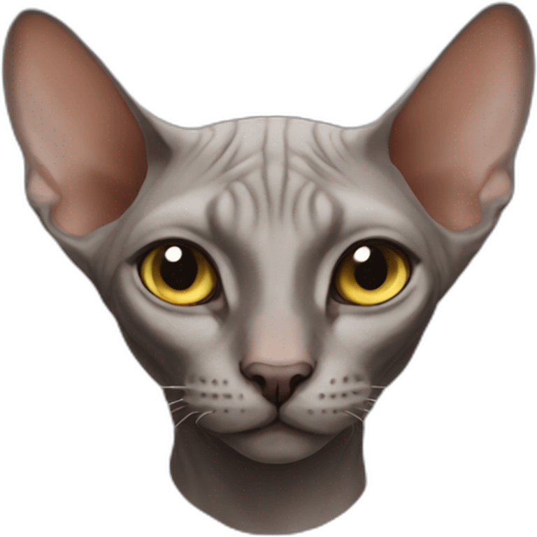 Sphinx Cat head reality emoji