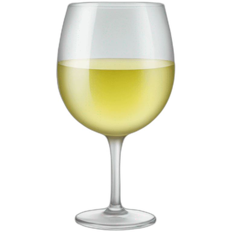 glass of white wine emoji